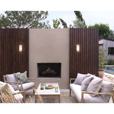 Astro Montreal Buitenwandlamp - 27.5 cm - Ovaal - E27 - geborsteld messing