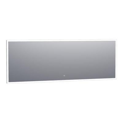 Saniclass Edge spiegel 200x70cm inclusief dimbare LED verlichting met touchscreen schakelaar