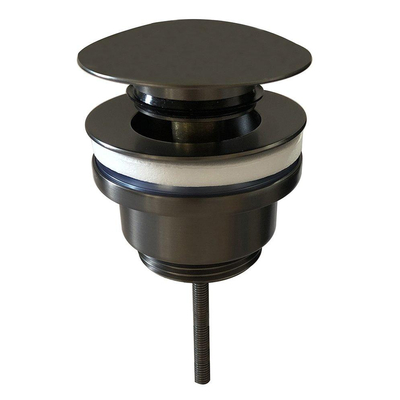 Wiesbaden Caral clickwaste afvoerplug 5/4" gunmetal