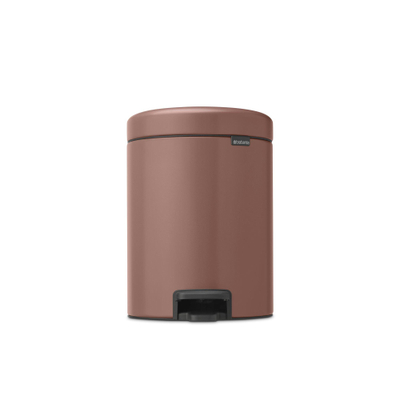Brabantia NewIcon Pedaalemmer - 5 liter - kunststof binnenemmer - satin taupe