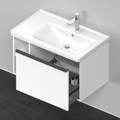 Duravit D-Neo wastafelonderkast 78.4x44x45.2cm 1 lade met softclose wit Mat