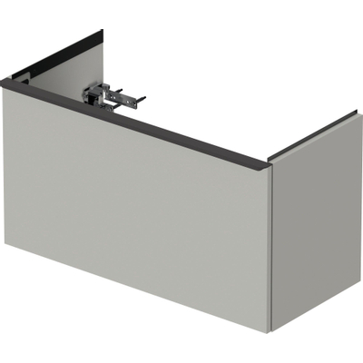 Duravit D-Neo wastafelonderkast 81x44x37.2cm 1 lade Betongrijs Mat