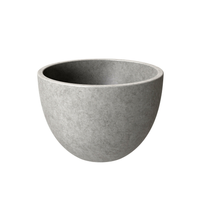 Ideavit Mini Waskom - 22.5x22.5x15cm - rond - concrete - beton - beige