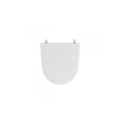 QeramiQ Jade Urinoir - 32.5x28x54cm - zitting - sifon - wit