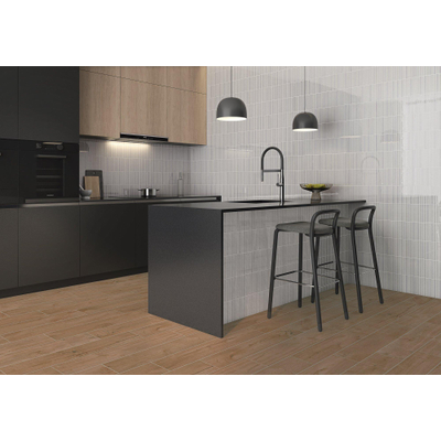 La Platera Cerámica Kromo Keramische wandtegel - 35x35cm - 9.2mm - Grijs