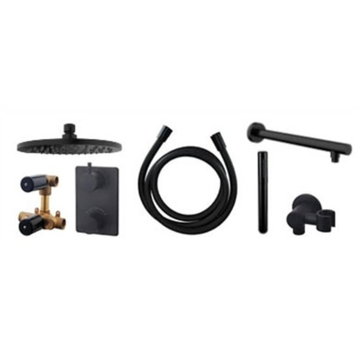 Wiesbaden one-pack inbouwthermostaatset rond type 302 MZ (20cm)