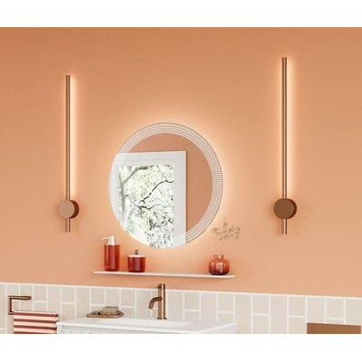 Crosswater Tranquil wandlamp - Geborsteld Brons SHOWROOMMODEL