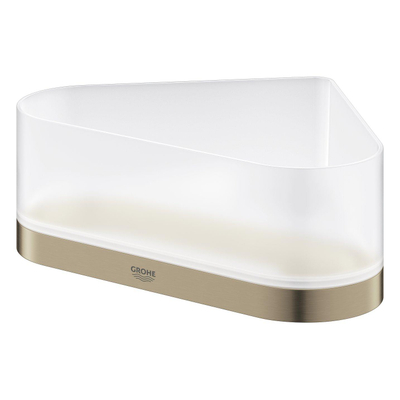 GROHE Selection Douchetray - 20x16.8x8.5cm - hoek - glas - brushed nikkel