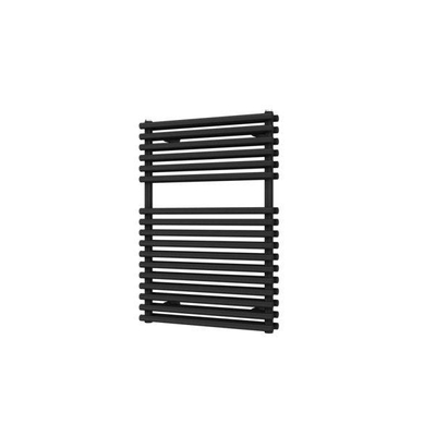 Plieger Florian Nxt designradiator dubbel horizontaal 722x500mm 505W zwart grafiet (black graphite)