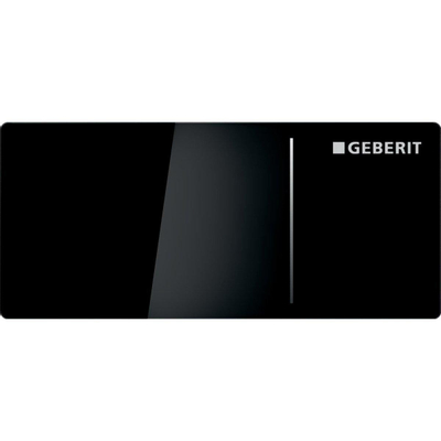 Geberit Sigma70 afstandsbediening voor sigma inbouwreservoir 12cm glas zwart