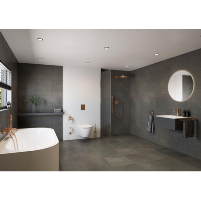 GROHE Arena cosmopolitan 2-knops S-size bedieningsplaat supersteel