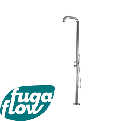 FugaFlow Eccelente Sobrado Badkamer Original Vrijstaande Buitendouche - RVS 316 - handdouche - geborsteld RVS