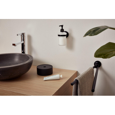 Haceka Aspen Zeepdispenser - wandmodel - mat zwart
