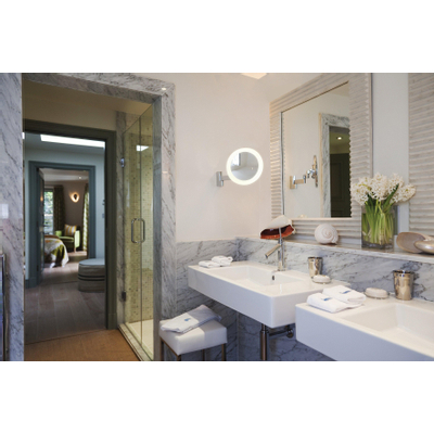 Astro Niimi Scheerspiegel Round LED CS 3000K chroom