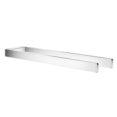 Smedbo Outline Handdoekhouder - 38x2.2x6.2cm - ophangen - Aluminium Chroom