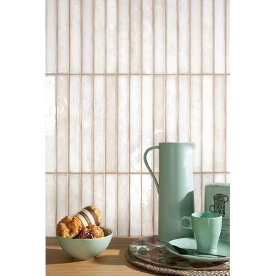 La Platera Cerámica Raku Keramische wandtegel - 35x35cm - 9.2mm - Beige