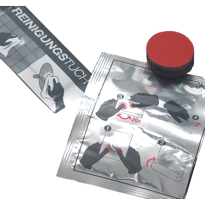 Emco Round montagelijm voor 4 bevestigingen chroom