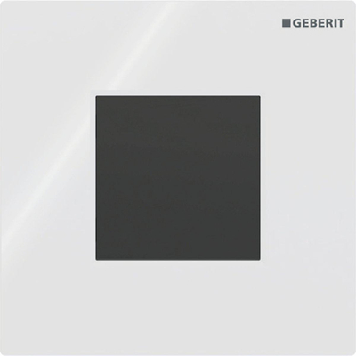 Geberit type 01 urinioir bedieningsplaat - 230V - vierkant - Alpien wit