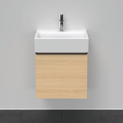 Duravit D-Neo wastafelonderkast 48.4x44x44.2cm 1 lade Natuur eiken Mat