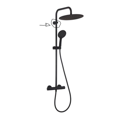 Adema Sparkle muurbeugel zwart 2019392/2019394/SW223271/SW223273