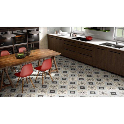 SAMPLE JOS. Hidro Decortegel 20x20cm 8.3mm porcellanato Geoflower Black