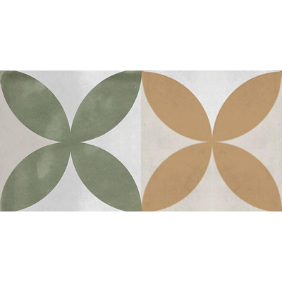 SAMPLE Cifre Cerámica Atmosphere More Olive Decor Wandtegel Glans Multi
