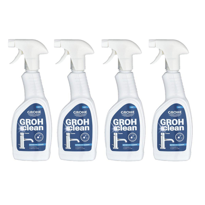 GROHE Grohclean sproeiflacon - 4 stuks - 4 x 500 ml