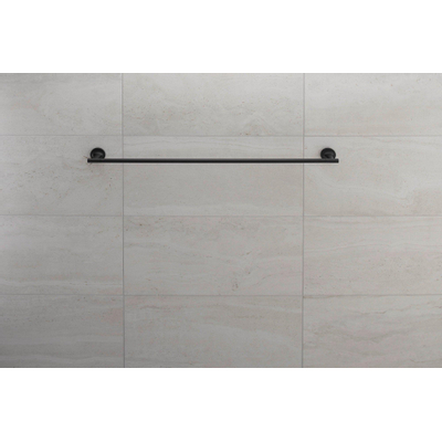 Duravit Starck T handdoekhouder 80x7.3cm mat zwart