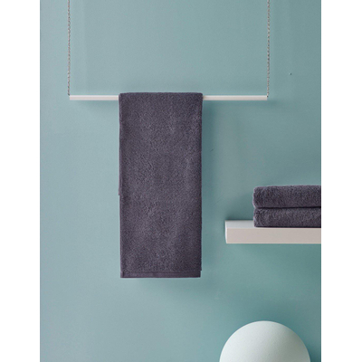 Aquanova London Handdoek 55x100cm Grafiet per stuk