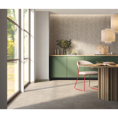 Fap Ceramiche Nobu wand- en vloertegel - 6x24cm - Natuursteen look - Grey mat (grijs)