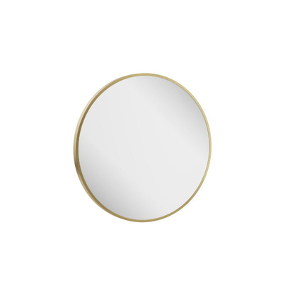 Crosswater Infinity Spiegel rond - 60cm - geborsteld messing (goud)