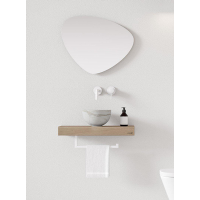 Looox sink collection opzetwastafel small diameter 23cm calacatta