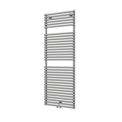 Plieger Florian Nxt M designradiator enkel horizontaal met middenaansluiting 1406x500mm 759W parelgrijs (pearl grey)