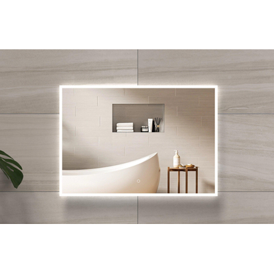 HR Badmeubelen Mikado spiegel 100x70cm dimbaar LED met verwarming