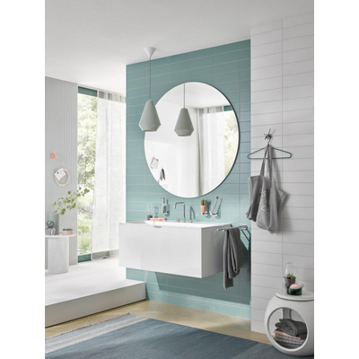 Emco Round zeephouder met zeepschaal zwart