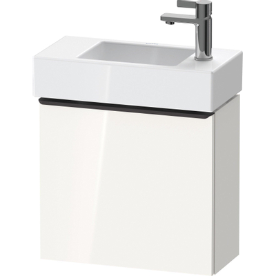 Duravit D-Neo wastafelonderkast 48.4x44x22.2cm Linksdraaiend 1 deur wit Hoogglans