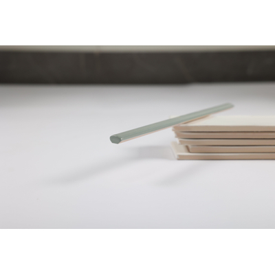 Cifre Ceramica Quarter Round wandtegel - 1.5x30cm - 8mm - Rechthoek - Jade mat