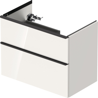 Duravit D-Neo wastafelonderkast 81x62.5x46.2cm 2 lades wit Hoogglans