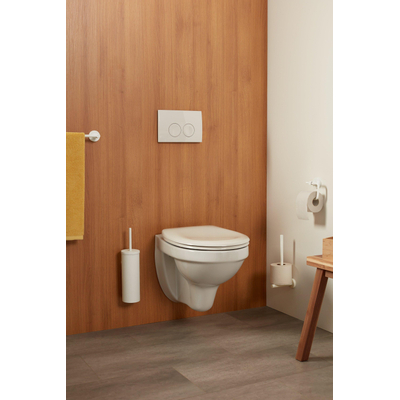 Haceka Kosmos Reserve Toiletrolhouder Mat Mat Wit