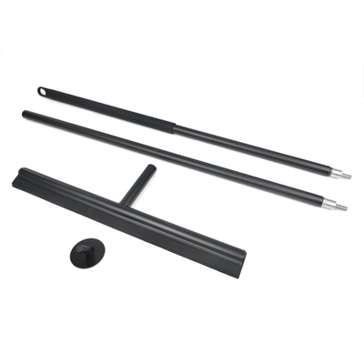 Saniclass Dual Vloerwisser - inclusief haak - mat zwart OUTLETSTORE