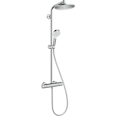 Hansgrohe Crometta s 240 1jet showerpipe met thermostaat chroom