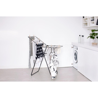 Brabantia HangOn Droogrek - 98x59cm - matt black