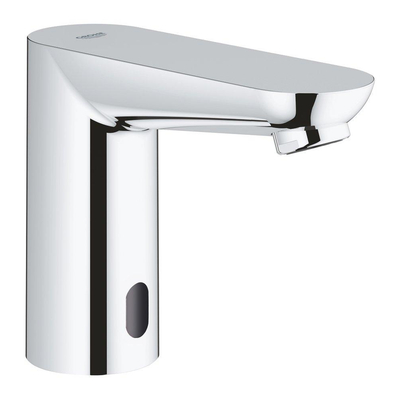 GROHE Euroeco Cosmopolitan E waterbesparende wastafelkraan infrarood zonder menging met trafo 230V chroom