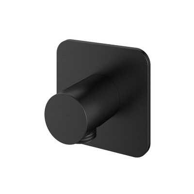 Hotbath Gal wanduitlaat Geborsteld Gunmetal PVD