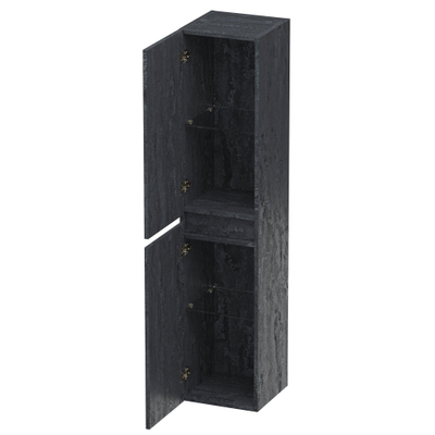 BRAUER Joy badkamerkast - 160x35x35cm - met 2 deuren greeploos links- of rechtsdraaiend Damascus