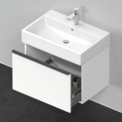 Duravit D-Neo wastafelonderkast 68.4x44x44.2cm 1 lade wit Mat