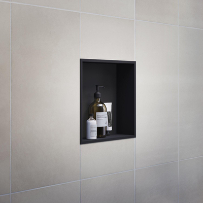 Smedbo Sideline Nis - douche en badkamer - mat zwart