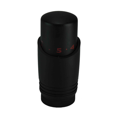 Riko luxe thermostaatknop M-30 mat zwart