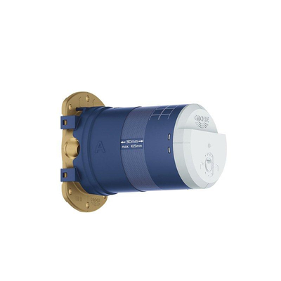 GROHE SmartControl Regendoucheset Inbouw - hoofddouche rond 31cm - 2 functies - handdouche staaf - chroom