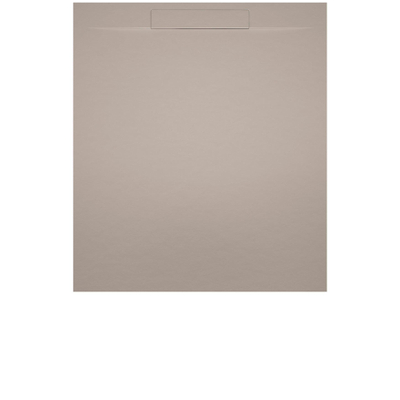 Riho ISOLA Douchebak - 100x90x3cm - mat pebble grey